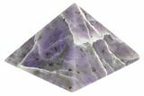 1.5" Polished Morado (Purple) Opal Pyramids - Photo 2